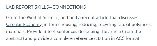 Solved LAB REPORT SKILLS-CONNECTIONS Go to the Wed of | Chegg.com