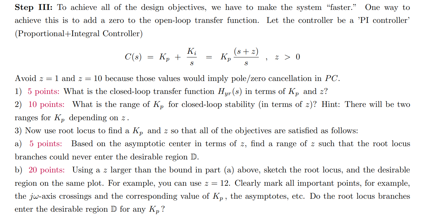 Solved *Control Systems. Solve all questions. Please don't | Chegg.com