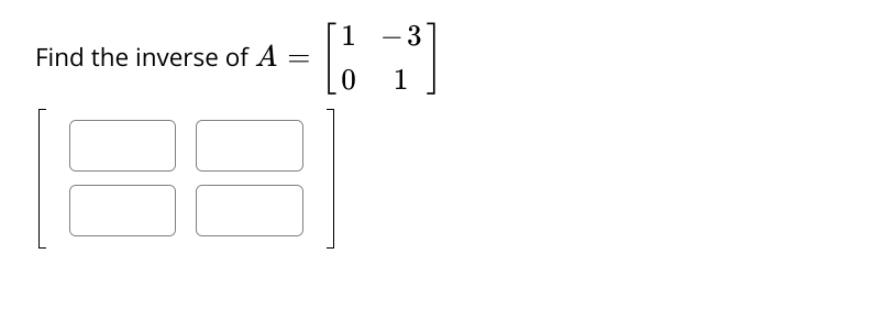 Solved Use inverse matrices to find the solution of the | Chegg.com