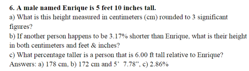 6 feet 3 inches in clearance centimeters