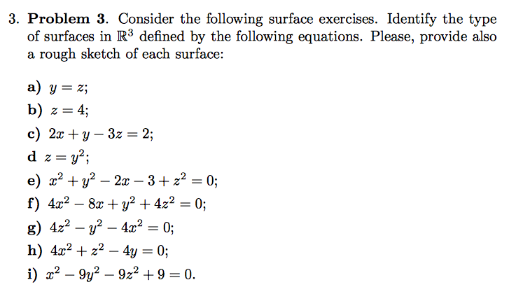 Solved 3. Problem 3. Consider The Following Surface | Chegg.com