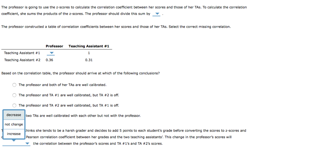 Solved 6. Calculating the Pearson correlation with z-scores | Chegg.com