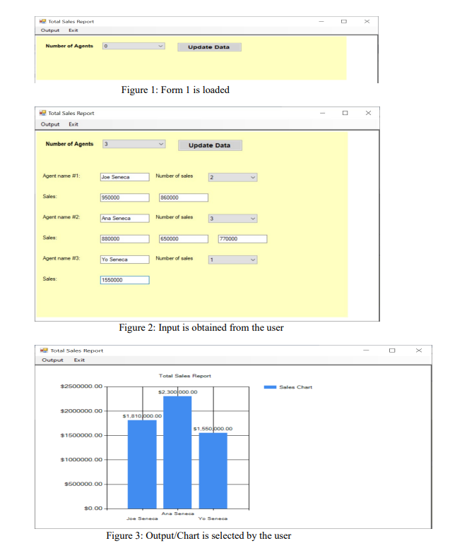 Solved Design a Windows Forms Application to help a real | Chegg.com