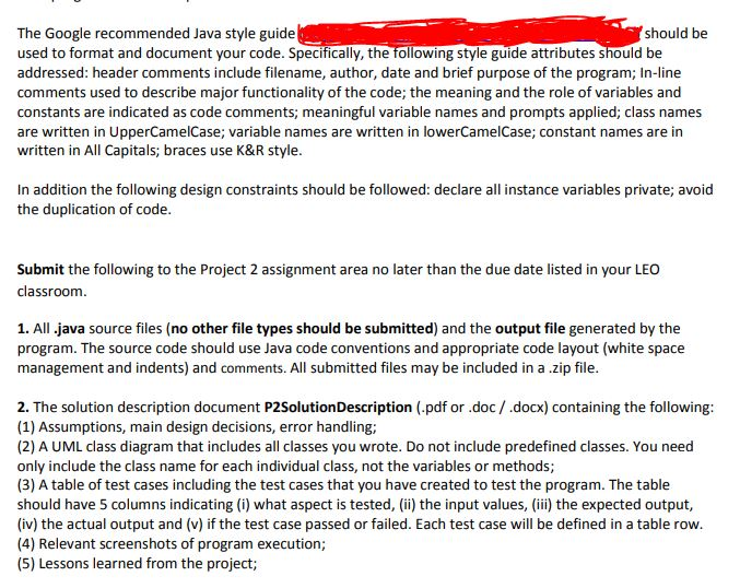 programming project involves designing, writing and | Chegg.com
