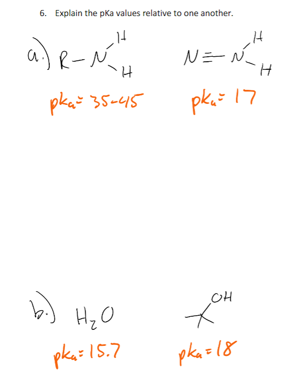 Solved 4. Identify The Most Acidic Proton And Use That To | Chegg.com