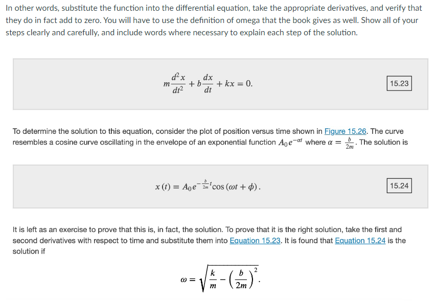 Solved In other words, substitute the function into the | Chegg.com
