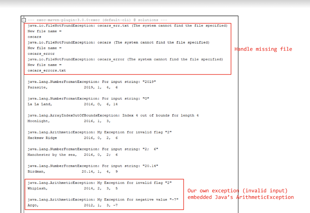 Solved modify your source code from Exercise 4 to handle