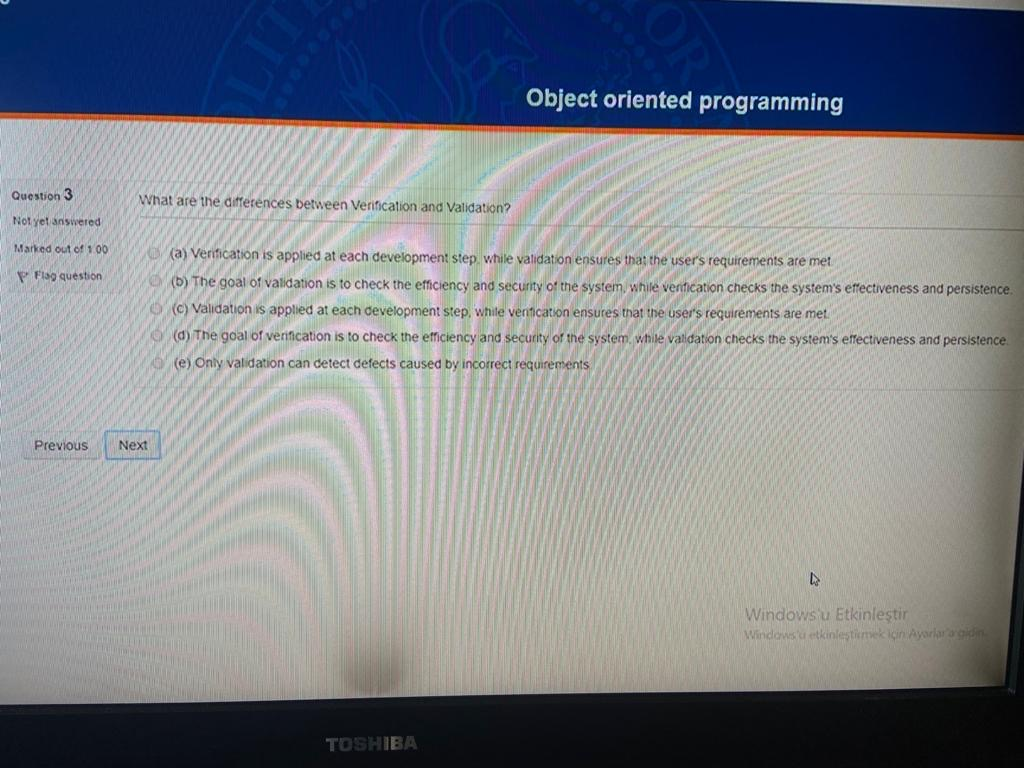 Solved Object oriented programming Question 3 What are the | Chegg.com