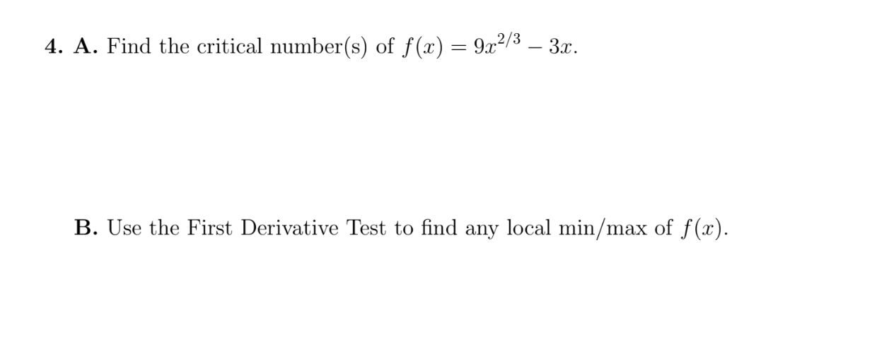 solved-a-find-the-critical-number-s-of-f-x-9x-2-3-3x-chegg