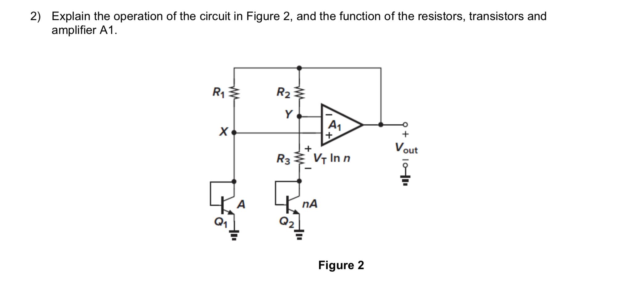 Solved 1) For the circuit in Figure 1 below, show that: | Chegg.com