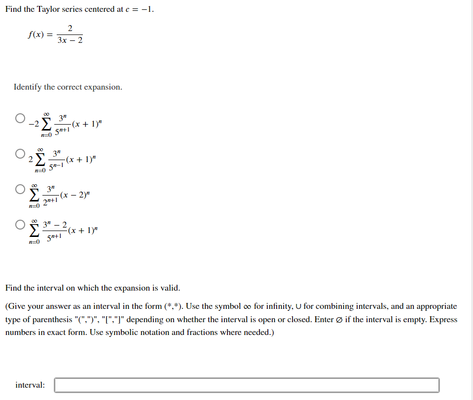 solved-find-the-taylor-series-centered-at-c-1-2-3x-2-chegg