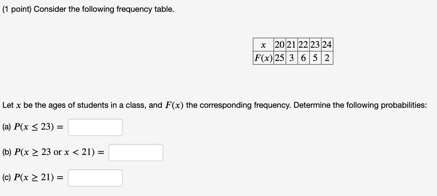 solved-1-point-consider-the-following-frequency-table-let-chegg