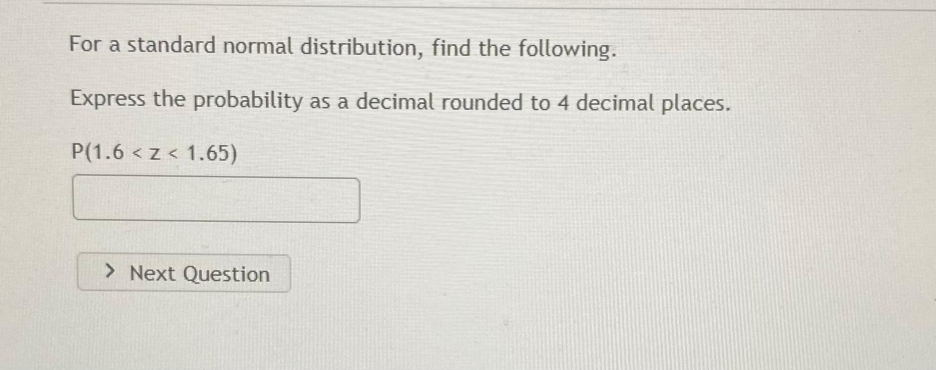 solved-for-a-standard-normal-distribution-find-the-chegg