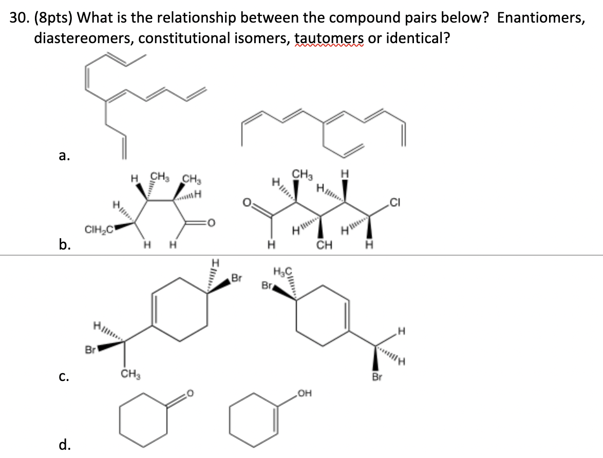 Solved 30. (8pts) What is the relationship between the | Chegg.com