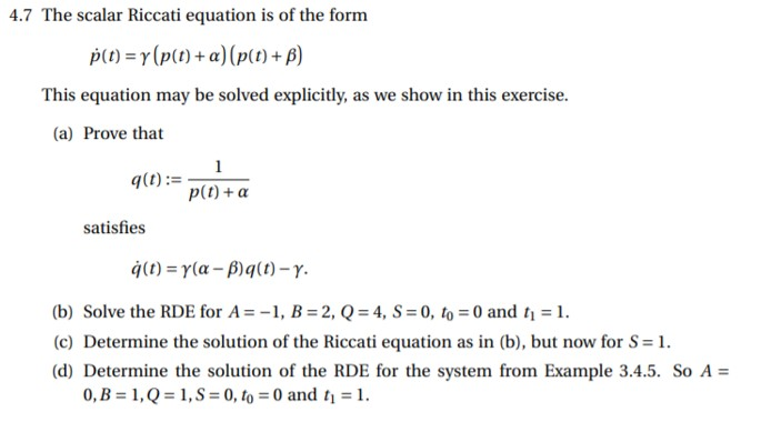 Solved Example 3 4 5 Quadratic Control Consider The Li Chegg Com