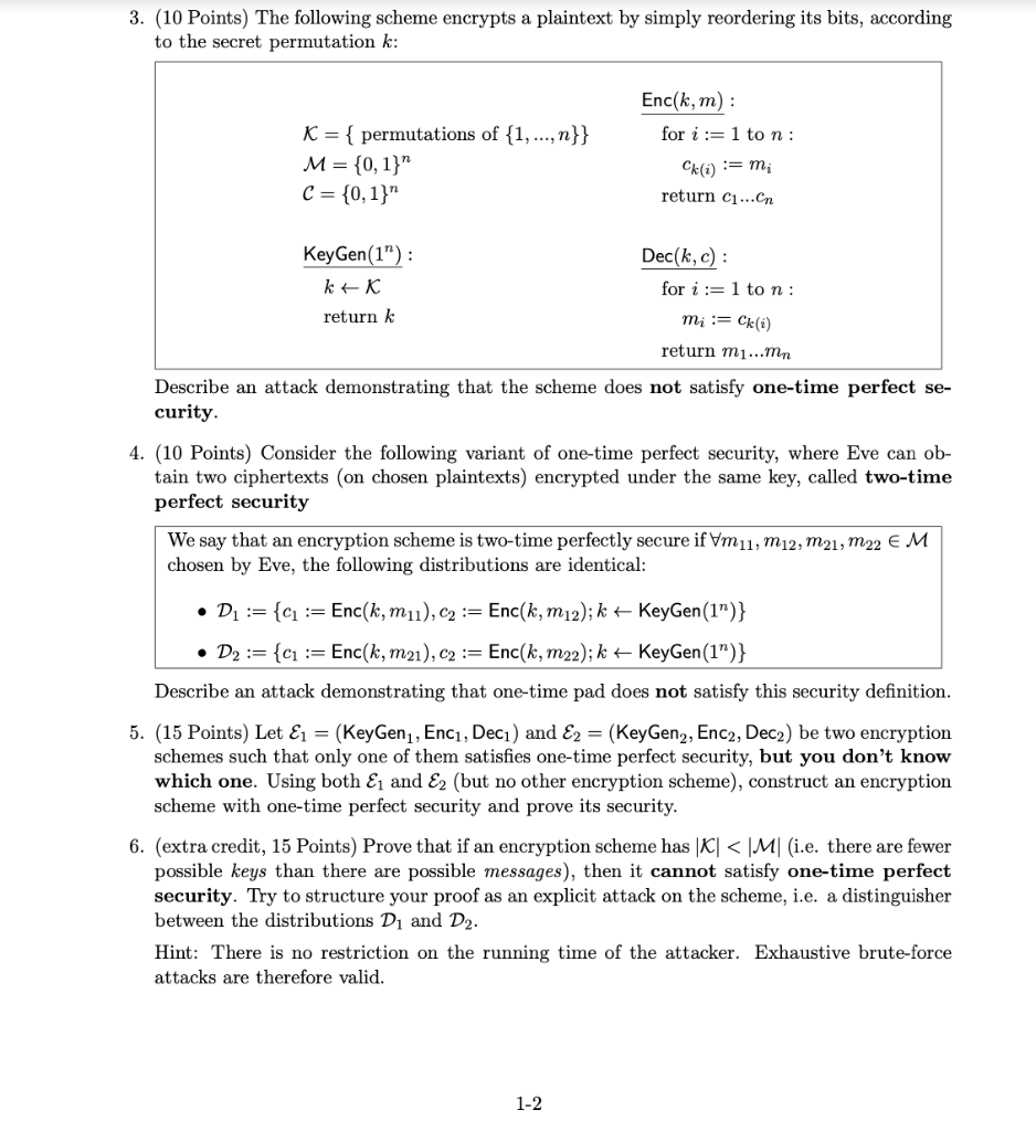 Solved (15 Points) There is nothing exclusively special | Chegg.com