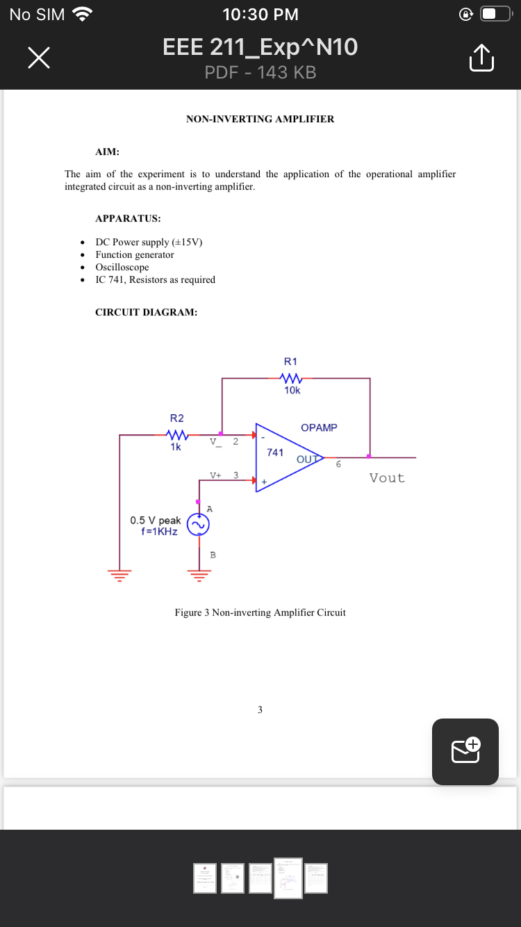 Solved AIM: The aim of the experiment is to understand the | Chegg.com