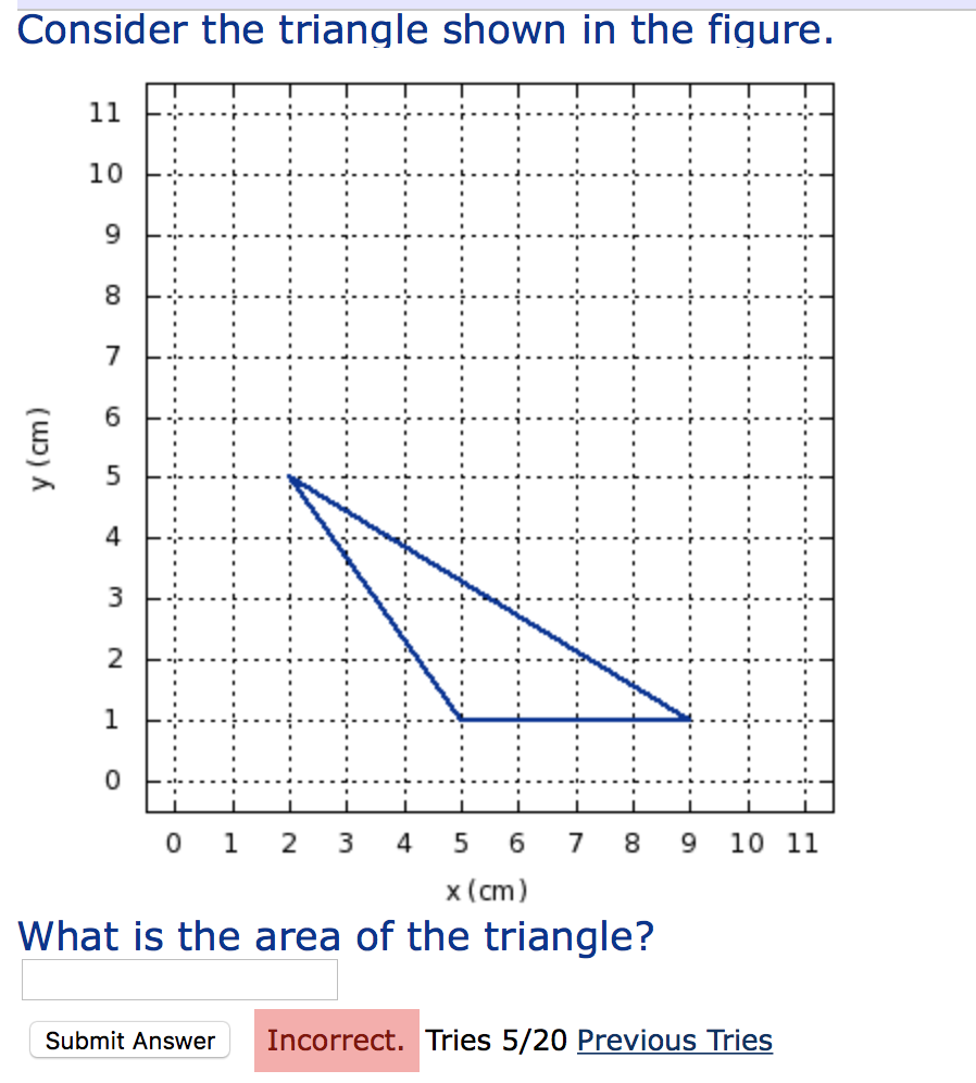 Solved Consider the triangle shown in the figure. 11 10 9 00 | Chegg.com
