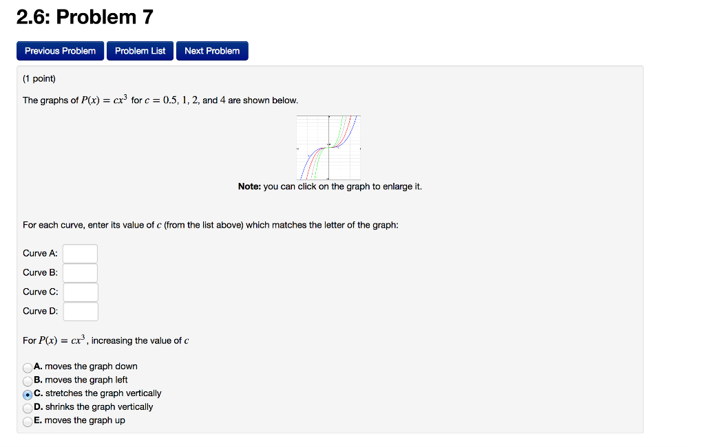 Solved 2.6: Problem 7 Previous Problem Problem List Next | Chegg.com
