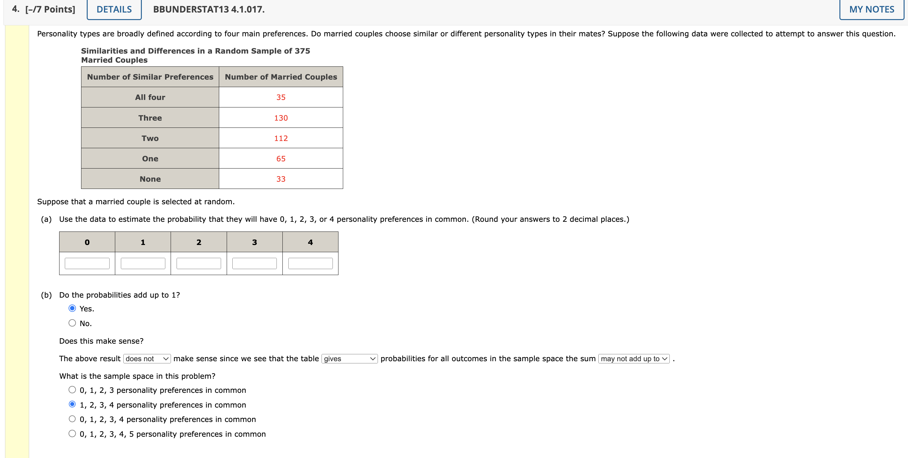 Solved 4. [-/7 Points] BBUNDERSTAT13 4.1.017. MY NOTES | Chegg.com