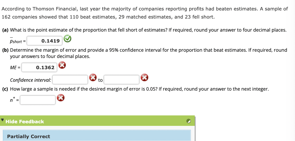 Solved According To Thomson Financial, Last Year The | Chegg.com