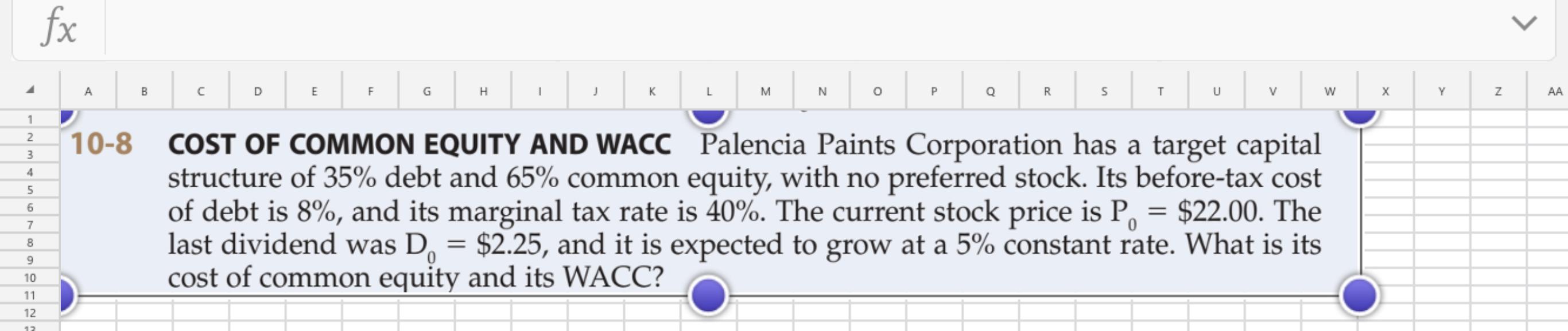 Solved Please solve in an excel spread sheet format and | Chegg.com