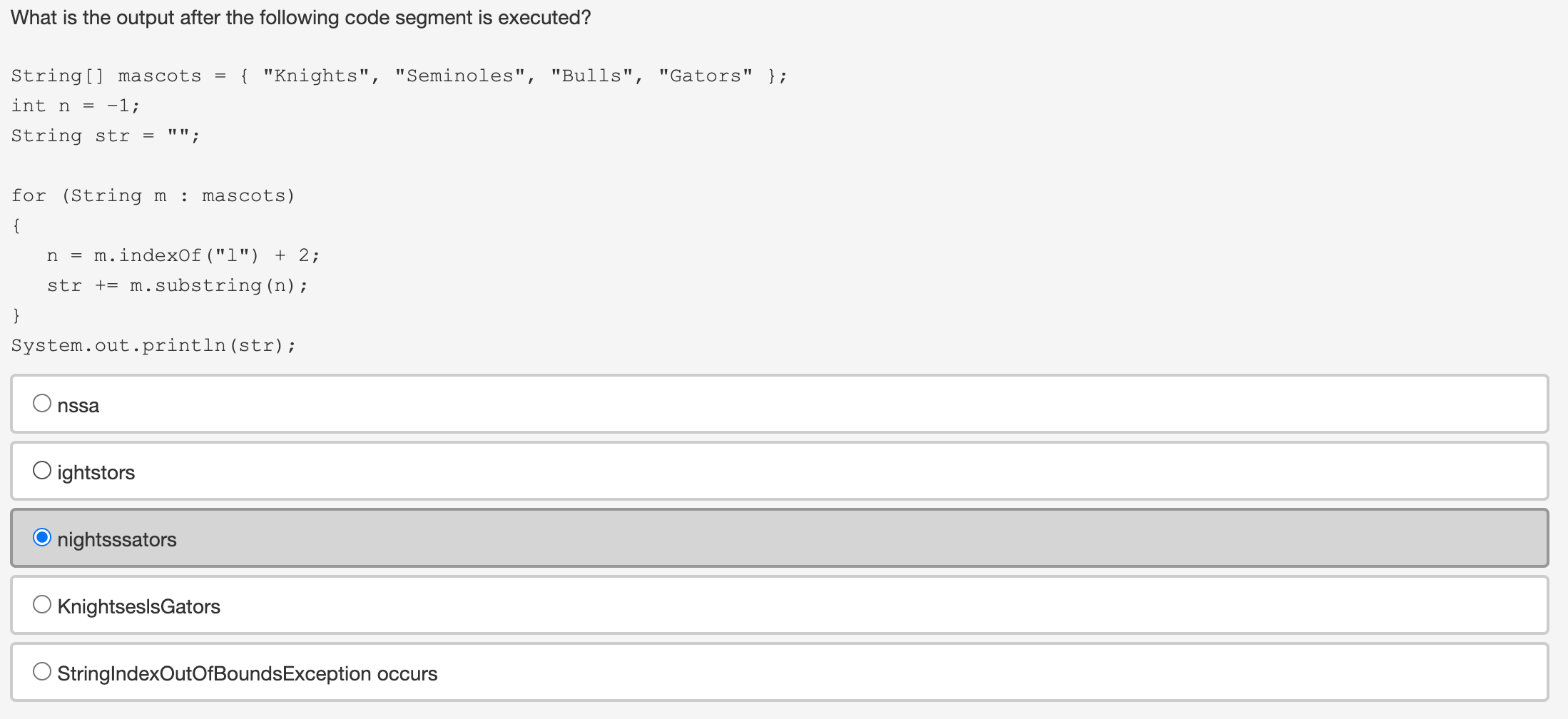 Solved In reference to for-each loops, which of the | Chegg.com