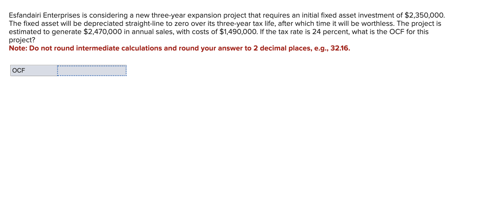 solved-esfandairi-enterprises-is-considering-a-new-chegg