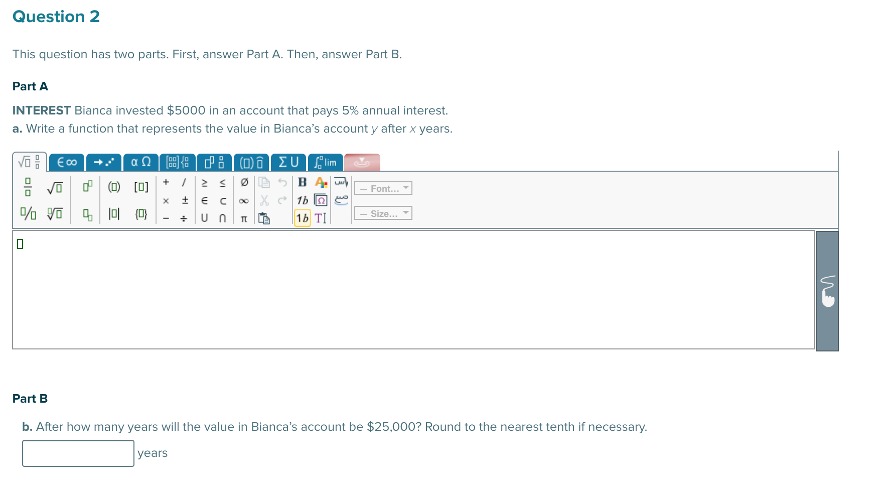 Question 2 This Question Has Two Parts First Answer Chegg 