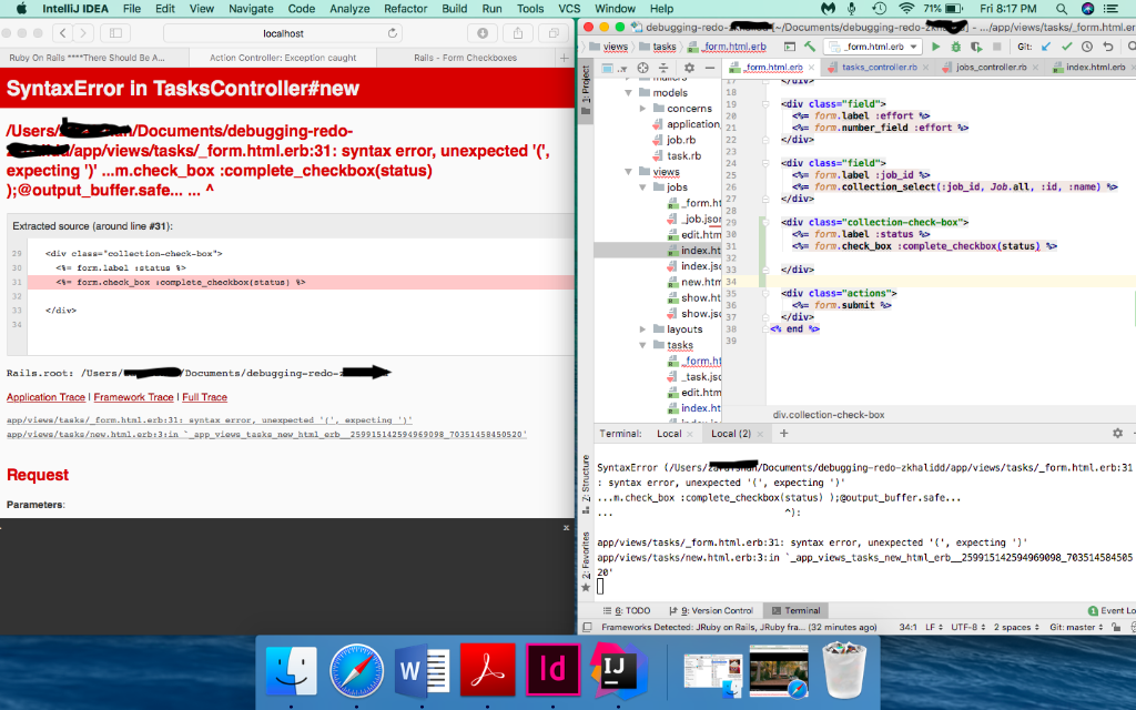 Solved Ruby on rails ****There should be a field in the Task | Chegg.com