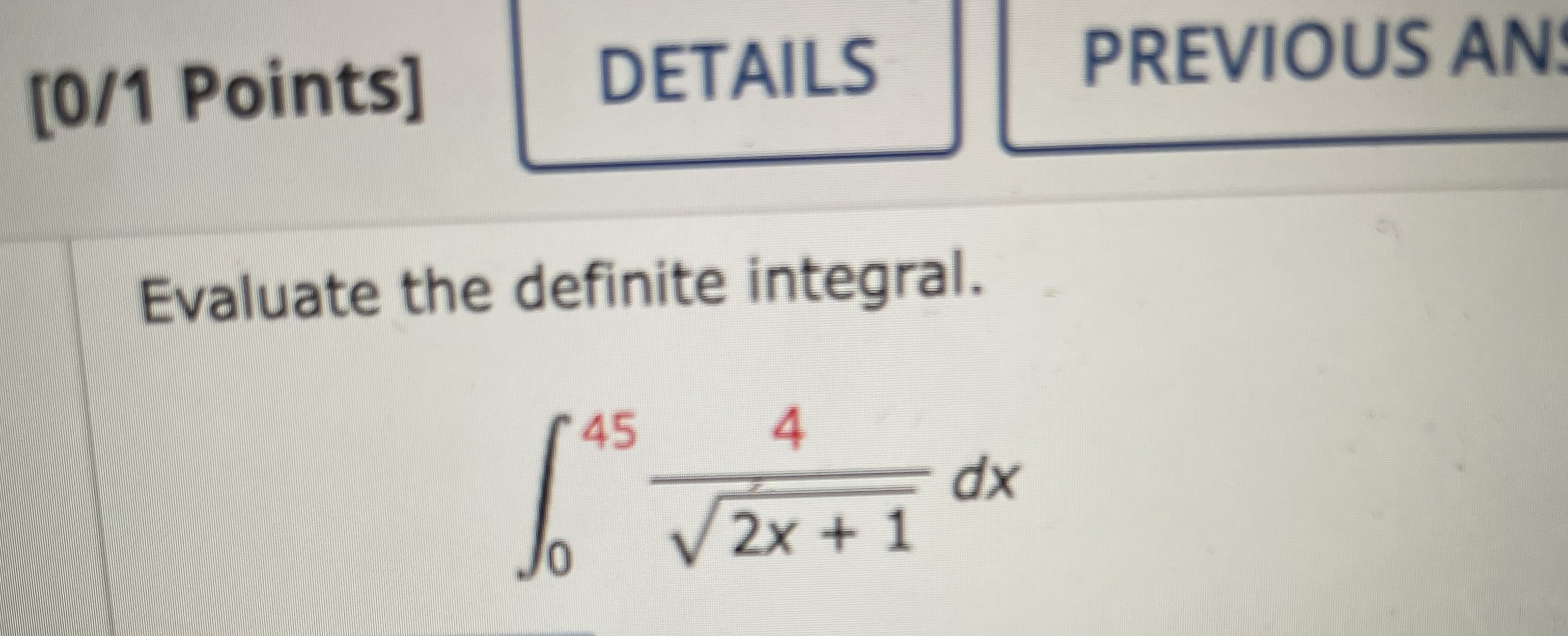 Solved Evaluate The Definite Integral в 04542x 12dx Chegg Solved Evaluate The Definite Integral в 04542x 12dx Chegg