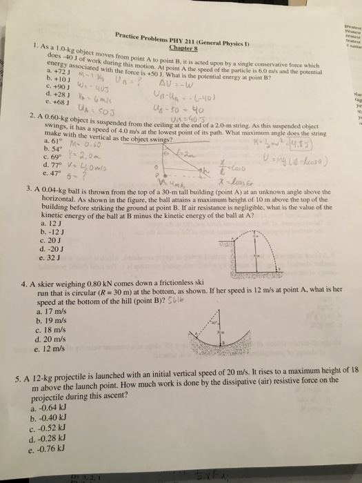 General Physics Problems