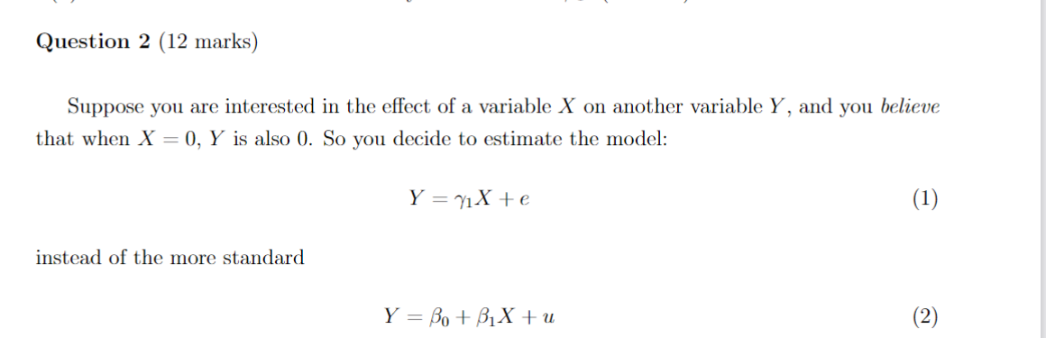 Solved Suppose you are interested in the effect of a | Chegg.com