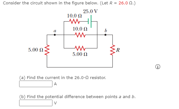 Solved Consider the circuit shown in the figure below. (Let | Chegg.com