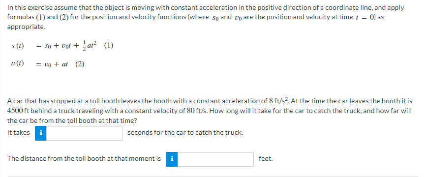 Solved In this exercise assume that the object is moving | Chegg.com