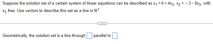 Solved Suppose the solution set of a certain system of | Chegg.com