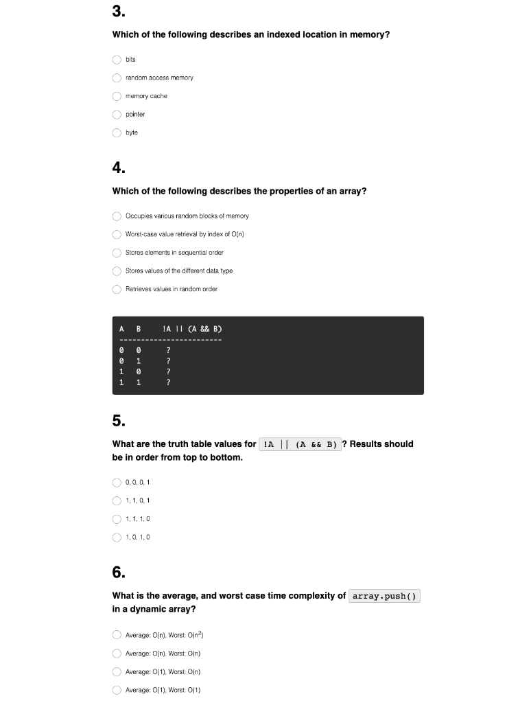 Solved 1. What is the time complexity of ? | Chegg.com