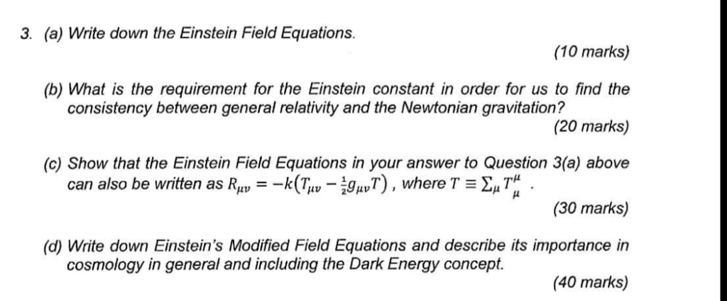 Einstein Field Equations Tessshebaylo 0700