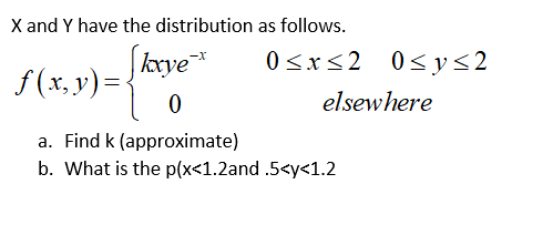 Solved 2.Find the marginal distribution of x in the | Chegg.com