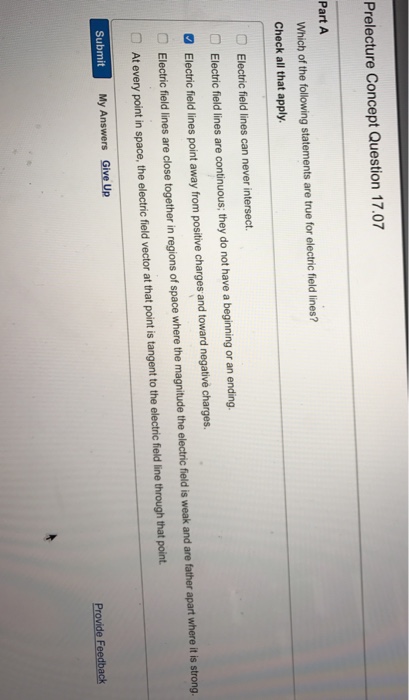 Solved Which Of The Following Statements Are True For Chegg