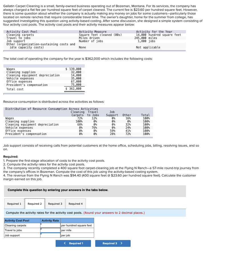 Solved Gallatin Carpet Cleaning is a small, familyowned