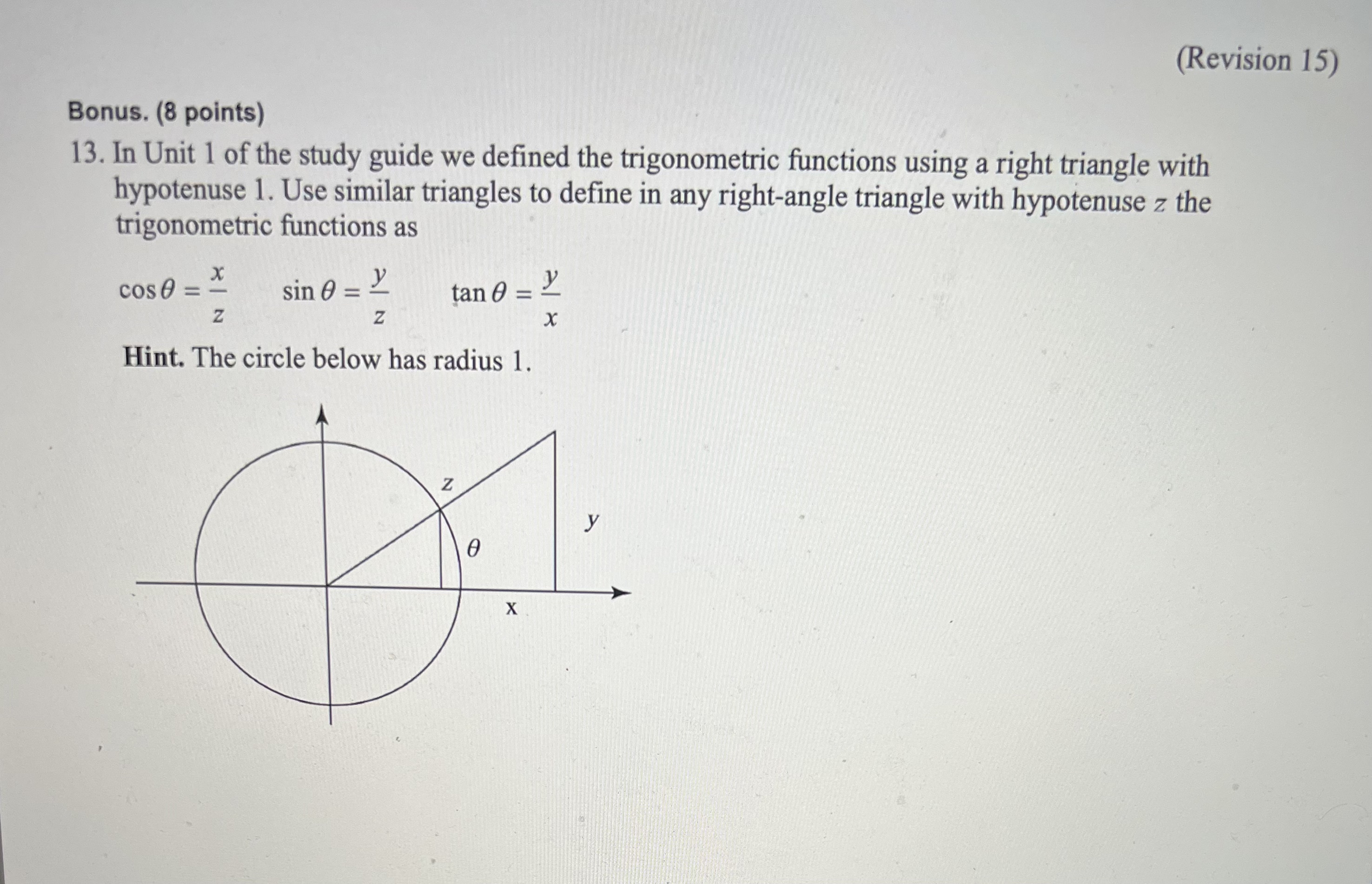 Solve Right Triangles: Part 1 The Basics 