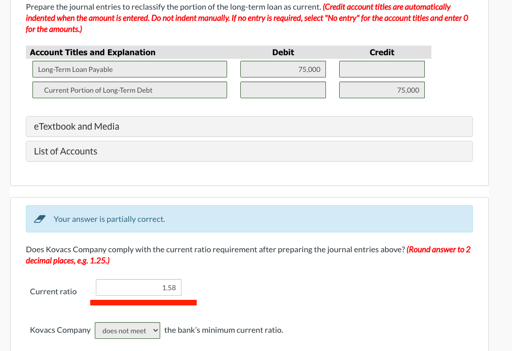 Solved On June 30, 2020, Kovacs Company borrowed $375,000 at 