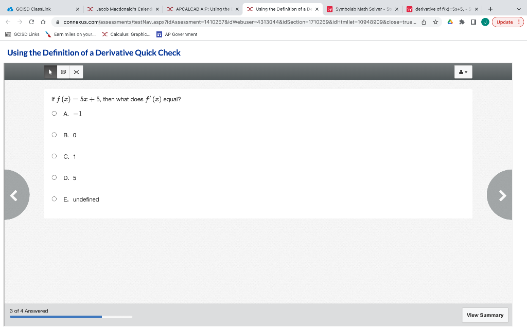if-f-x-5x-5-then-what-does-f-x-equal-a-1-b-0-chegg