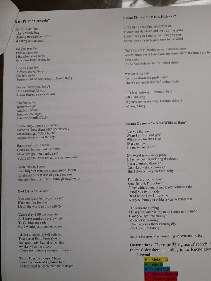 Rascal Flatts Life Is A Highway Katy Perry Chegg Com