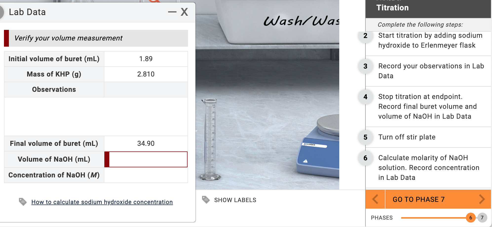 Solved what is the final volume of NaOH (mL)? what is the | Chegg.com