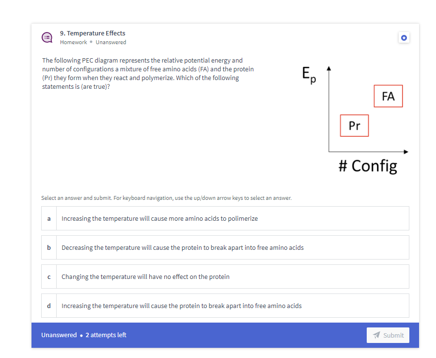 Solved 8. The following image shows section of a protein | Chegg.com