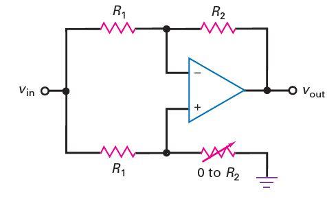 Solved Show that the voltage gain (Vout/Vin) is -R2/R1