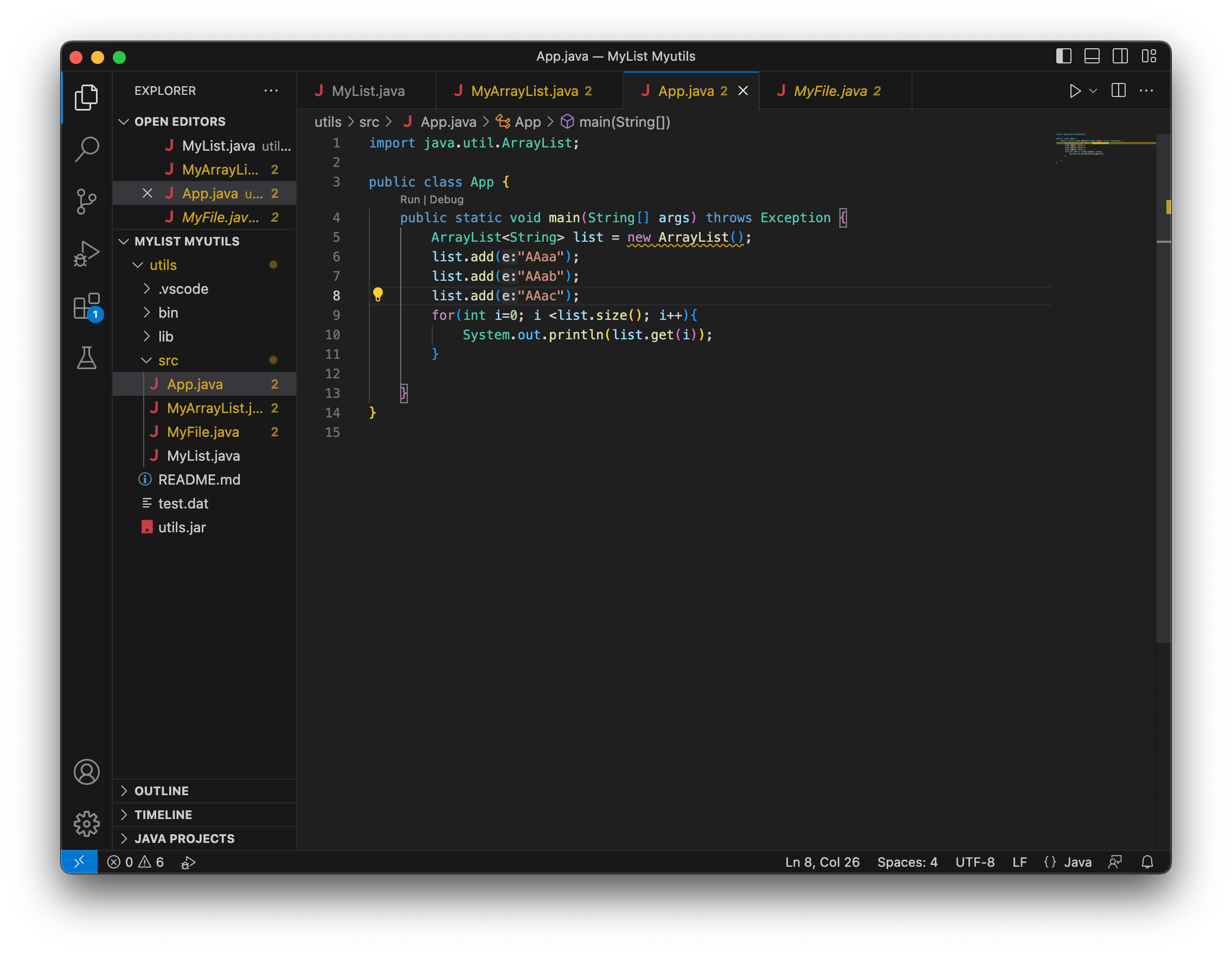 Solved Create another project and add your jar file in this | Chegg.com
