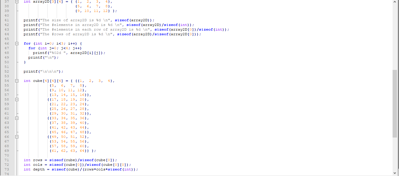 Solved Read the code in array.c. If something is not clear